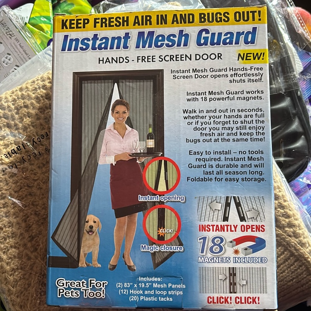 Instant mesh guard